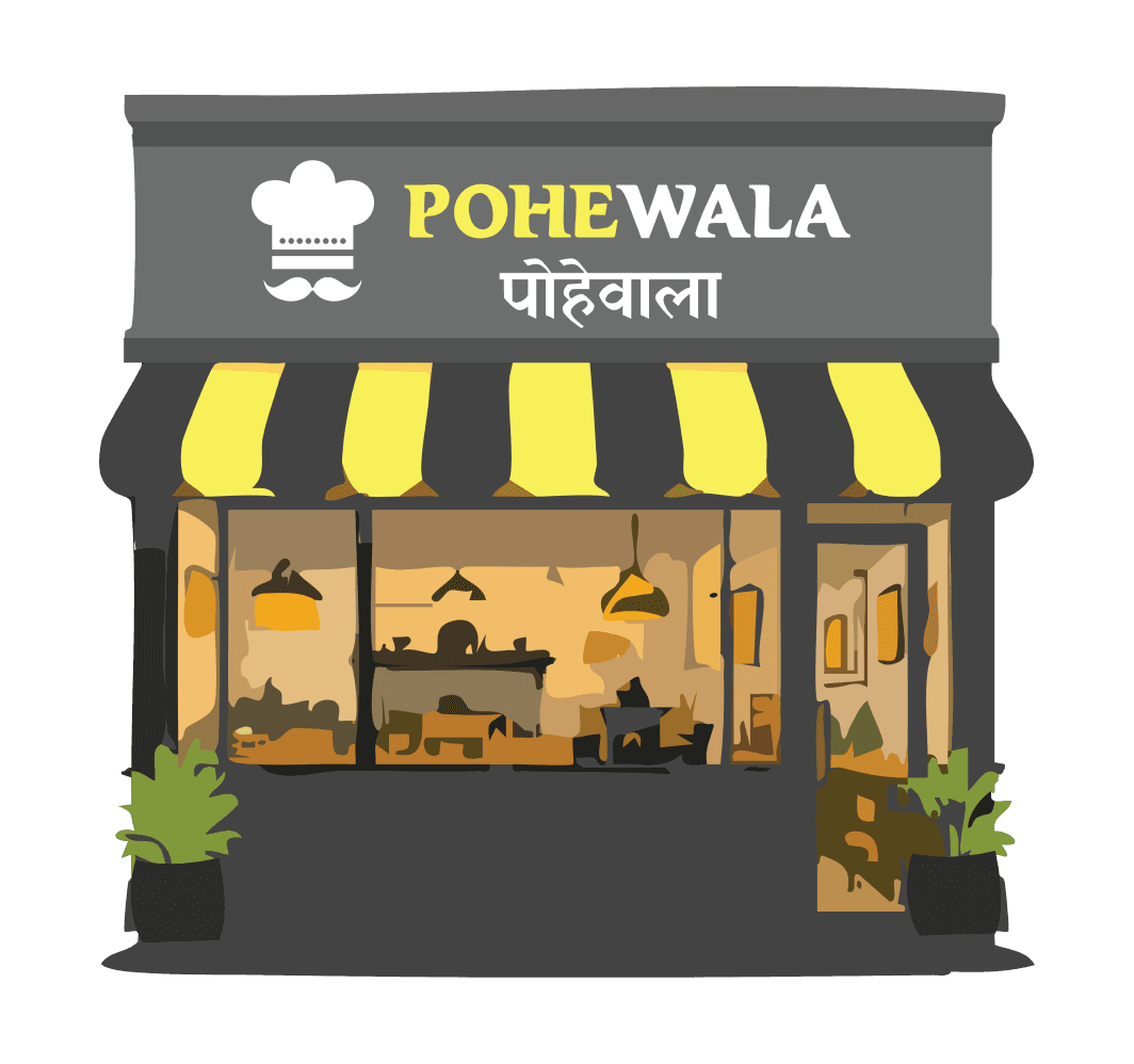 Pohewala Outlet Storefront Illustration
