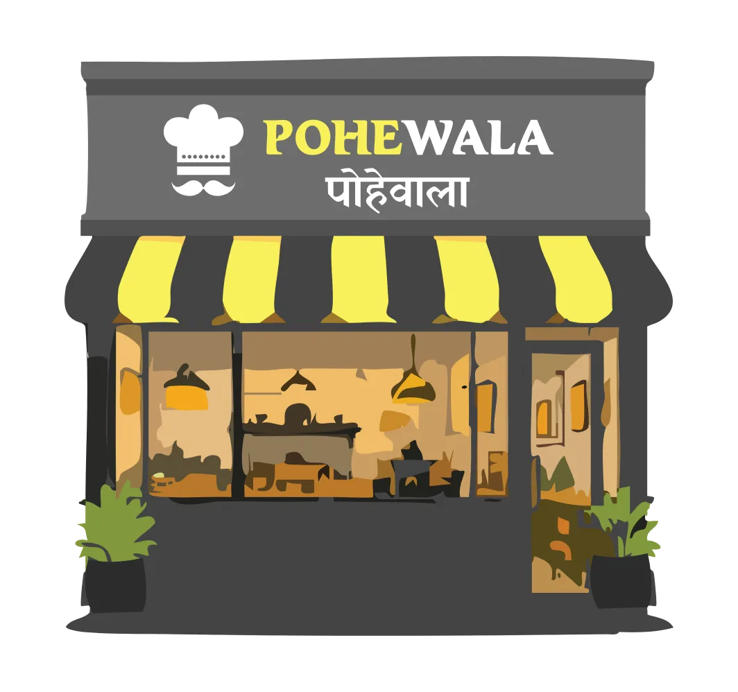 Pohewala Outlet Storefront Illustration