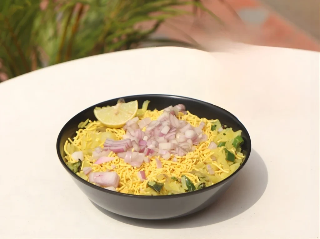 Kanda Poha at Pohewala - the authentic taste of Maharashtra 